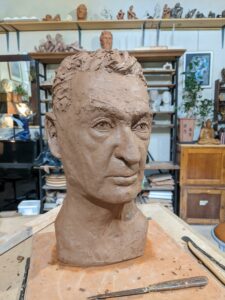 buste sculpté portrait